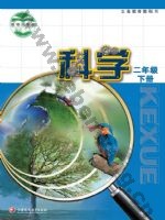 苏教版二年级科学下册